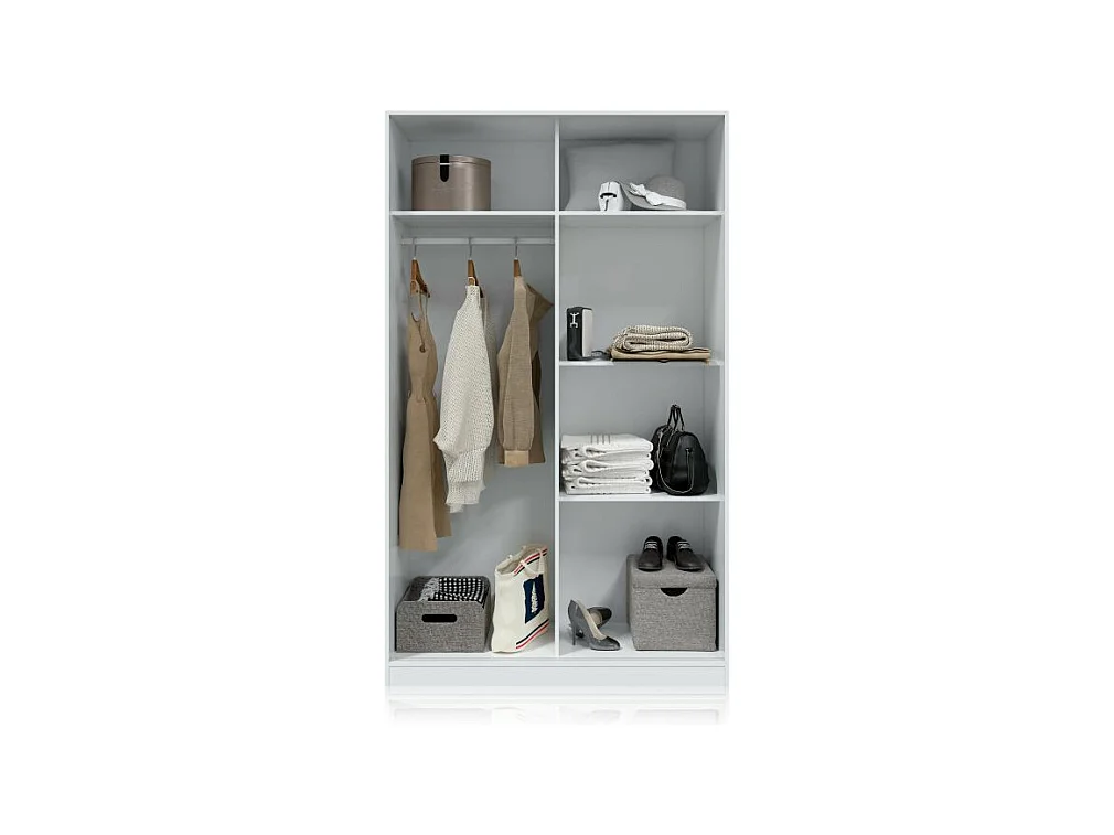 Armario Show 120 Blanco Brillo