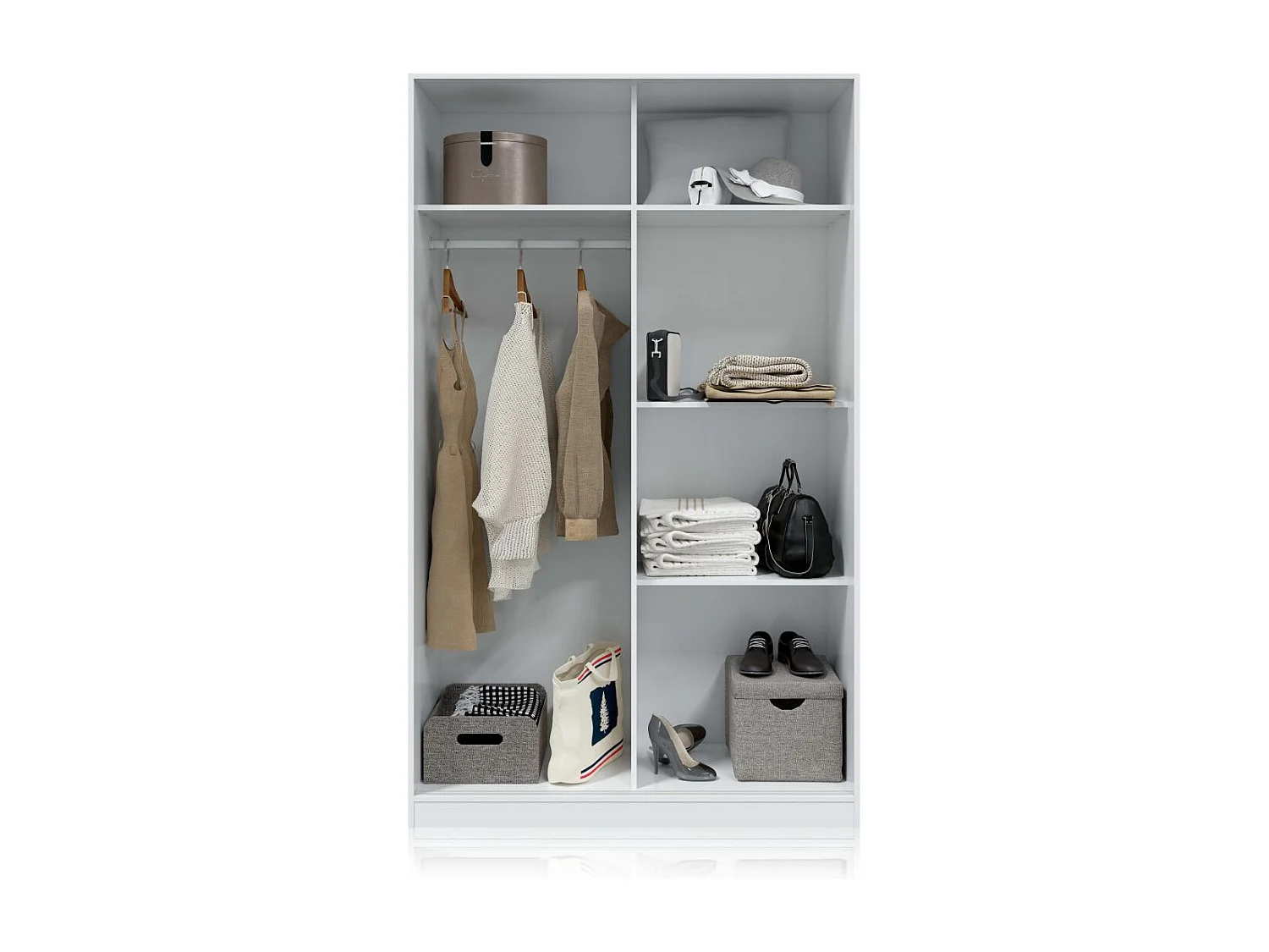 Armario Show 120 Blanco Brillo