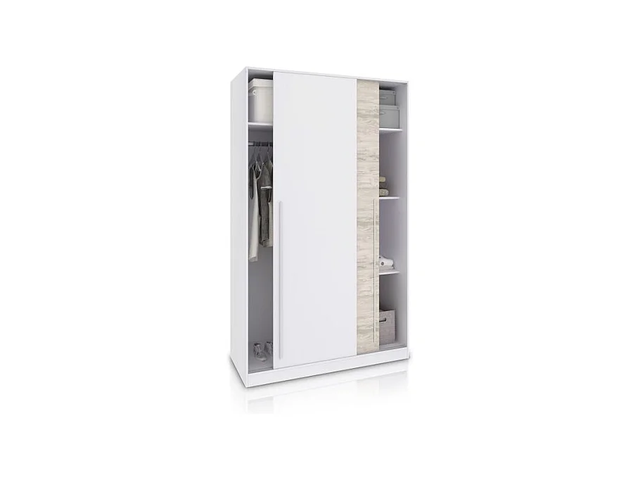 Armario Show 120 Blanco Artik (Blanco Mate) – Blanco Velho