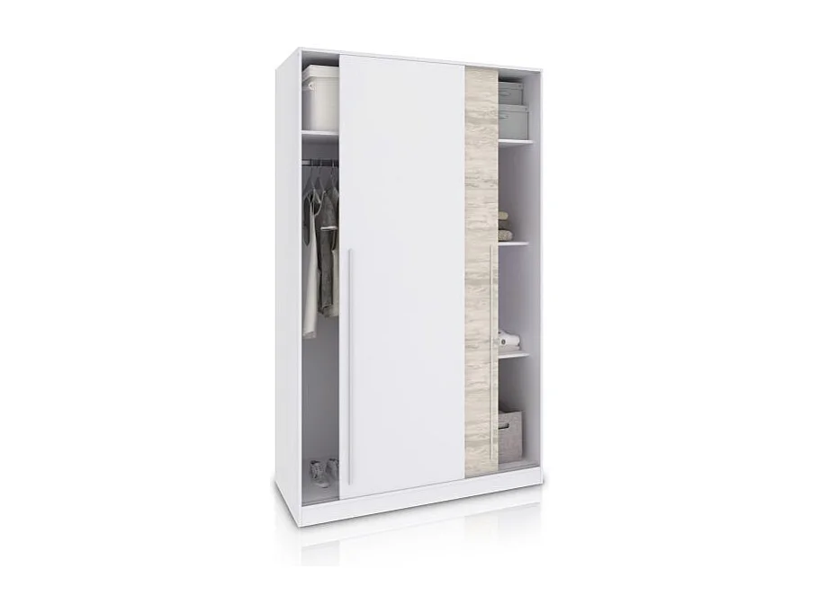 Armario Show 120 Blanco Artik (Blanco Mate) – Blanco Velho