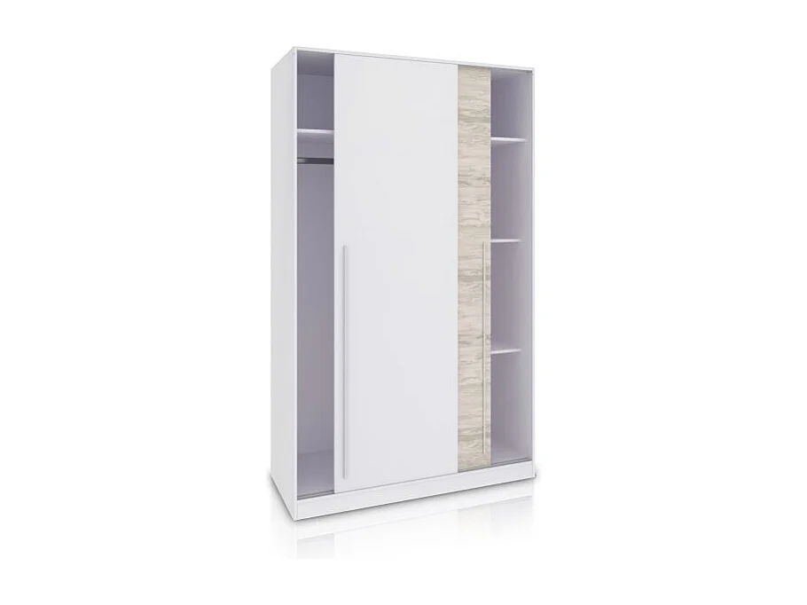 Armario Show 120 Blanco Artik (Blanco Mate) – Blanco Velho