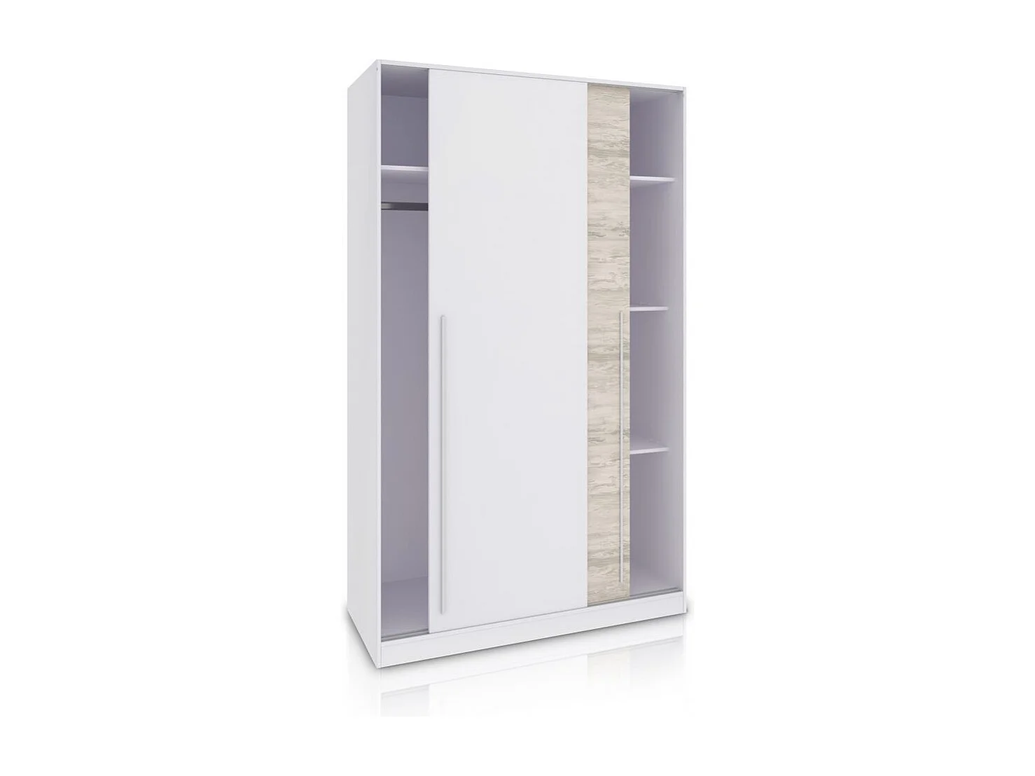 Armario Show 120 Blanco Artik (Blanco Mate) – Blanco Velho