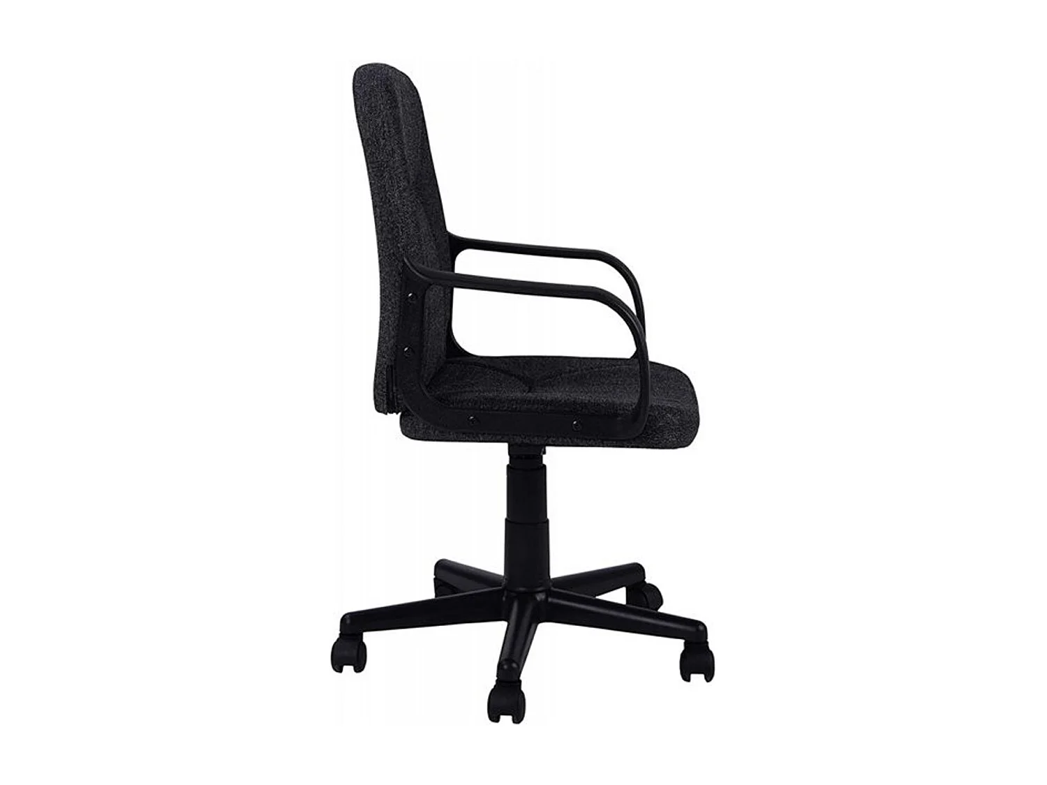 Sillón giratorio Génesis tejido gris marengo 87-96x55x55 cm Adec