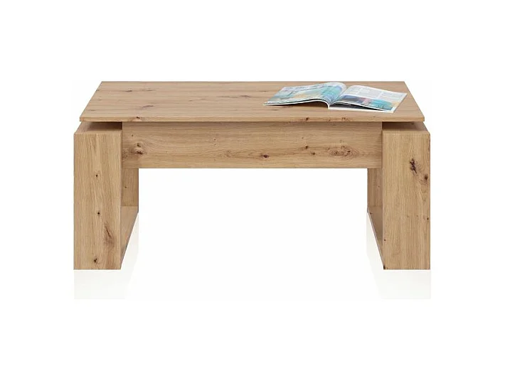 Mesa de centro elevable Neo Roble Nodi