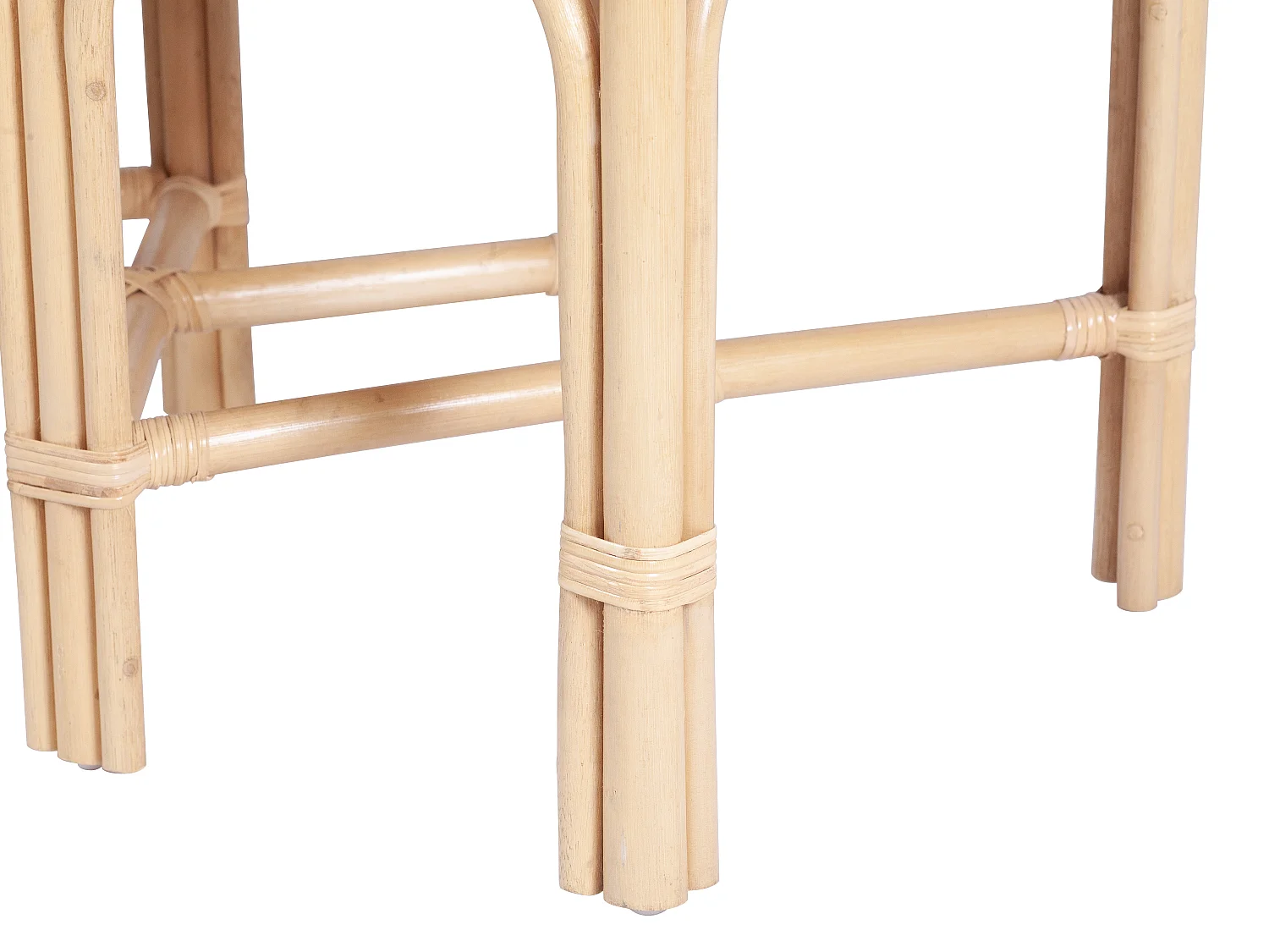 Banc en rotin - Coloris : Naturel - LUMANIO