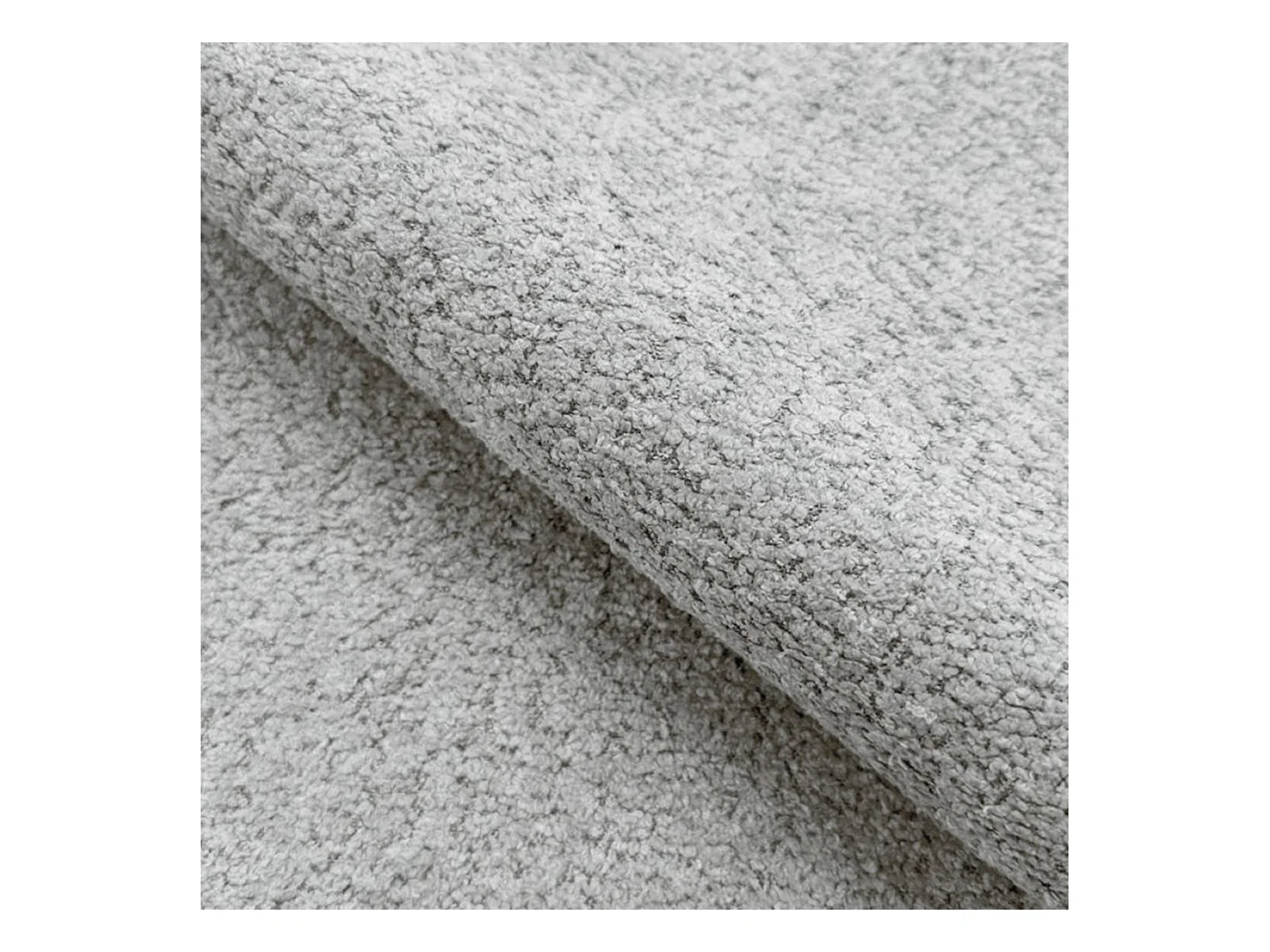 Canapé d'angle Tollo Gris tissu Anthology côté gauche 302x217x105 cm, forme L, convertible, coffre 120x85x17 cm, réglable électriquement