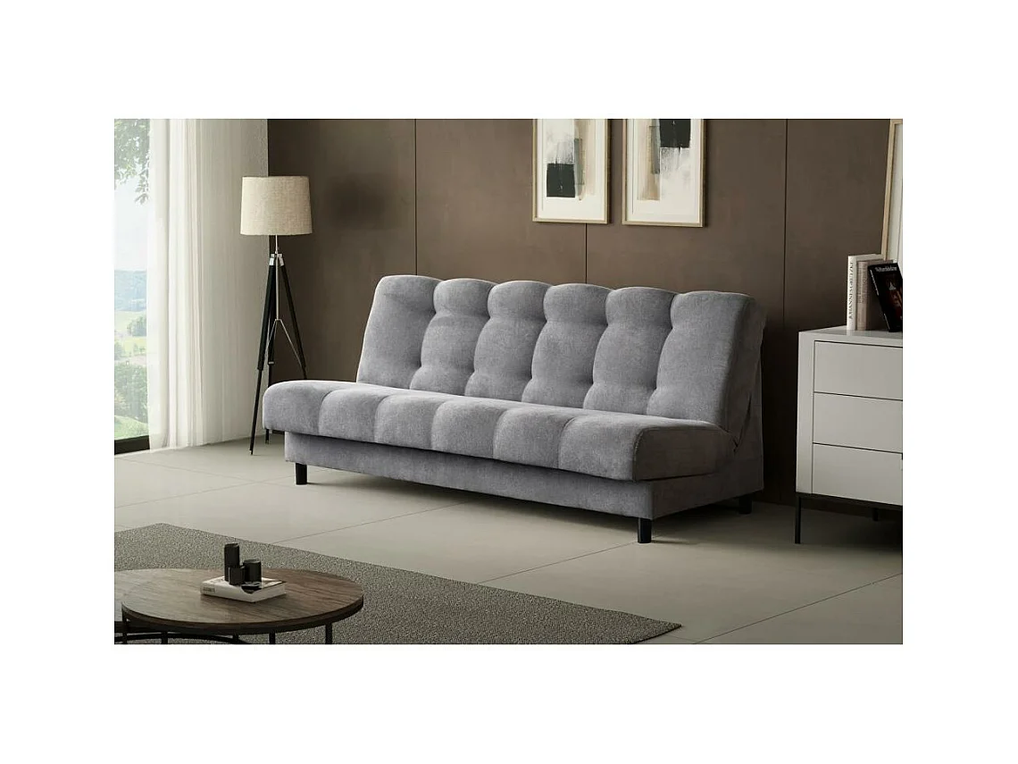 CANAPE 3 PLACES Simon gris clair