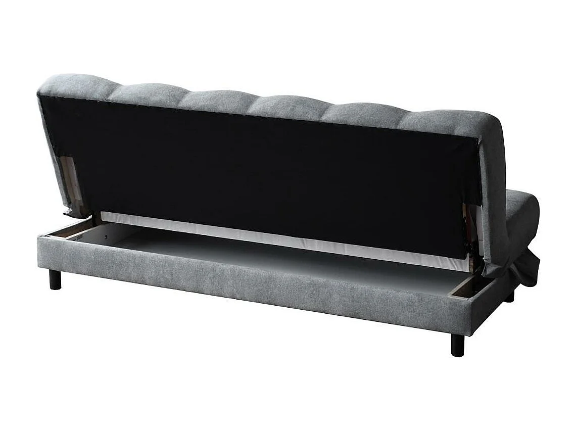 CANAPE 3 PLACES Simon gris clair