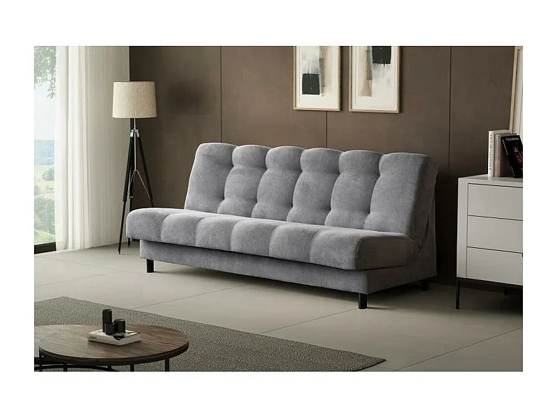CANAPE 3 PLACES Simon gris clair