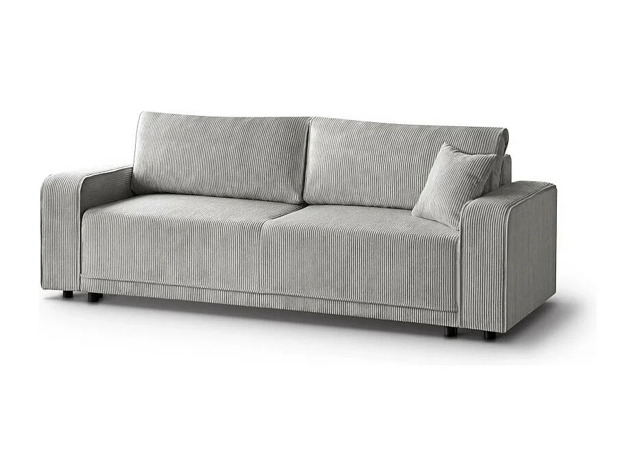 CANAPE-lit Primo 3 places Gris