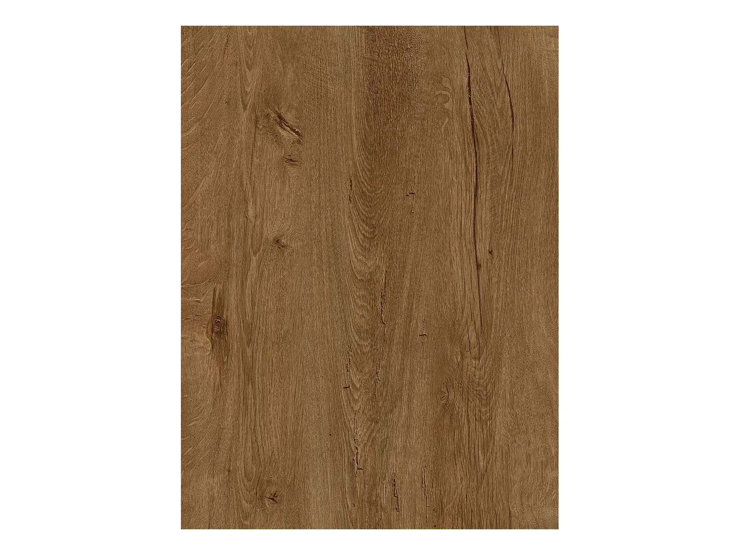 Set de 2 Tables Basses Gigognes Virgo 76/66 cm - Style Industriel, Piètement Métal Doré - Table de Salon - Chêne Lefkas