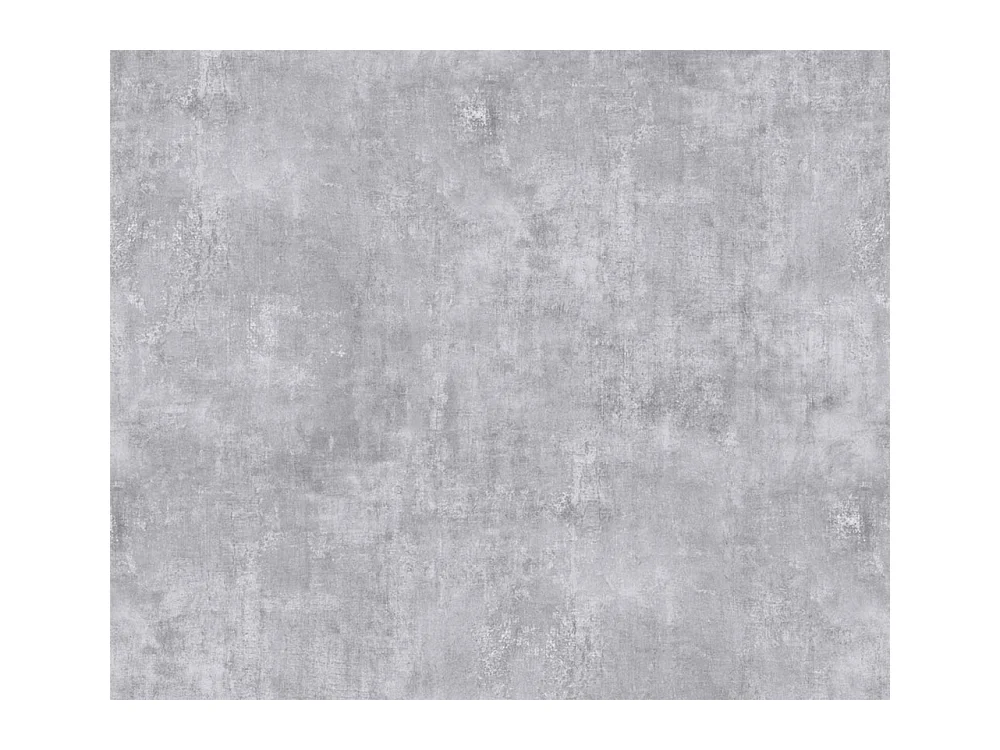 Set de 2 Tables Basses Gigognes Cameron 76/66 cm - Style Industriel, Piètement Métal Blanc - Table de Salon - Béton Gris