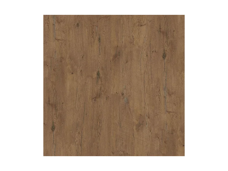 Set de 2 Tables Basses Gigognes Virgo 76/66 cm - Style Industriel, Piètement Métal Doré - Table de Salon - Chêne Lancelot