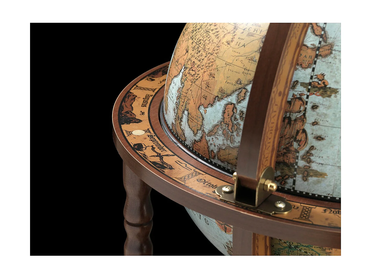 Poduszka Na Stół Barowy Minerva, Niebieski, 50x50x93 cm, Zoffoli