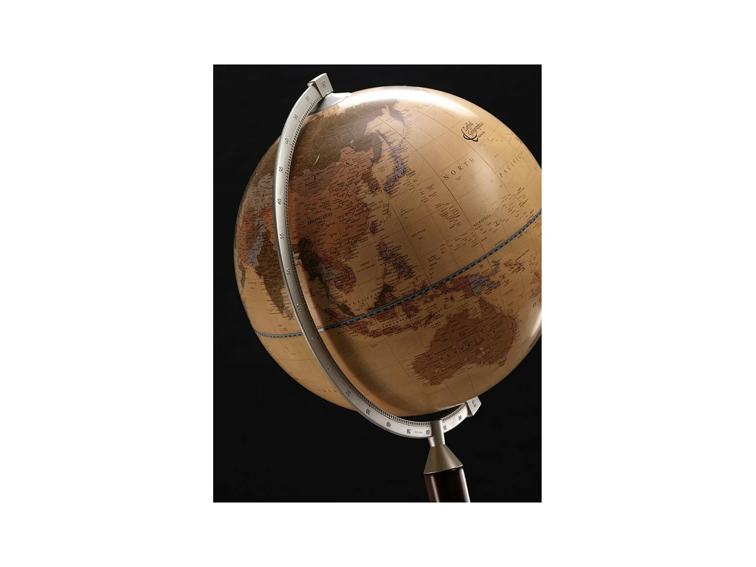 Aardbol Vasco Da Gama, Oranje, 43x43x115 cm, Zoffoli