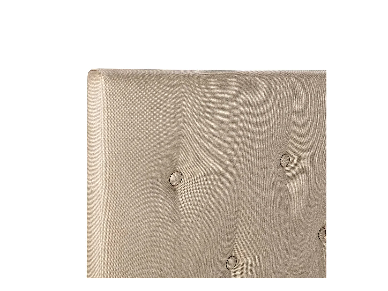 Tête de lit tapissée Turin 140x60 cm Beige