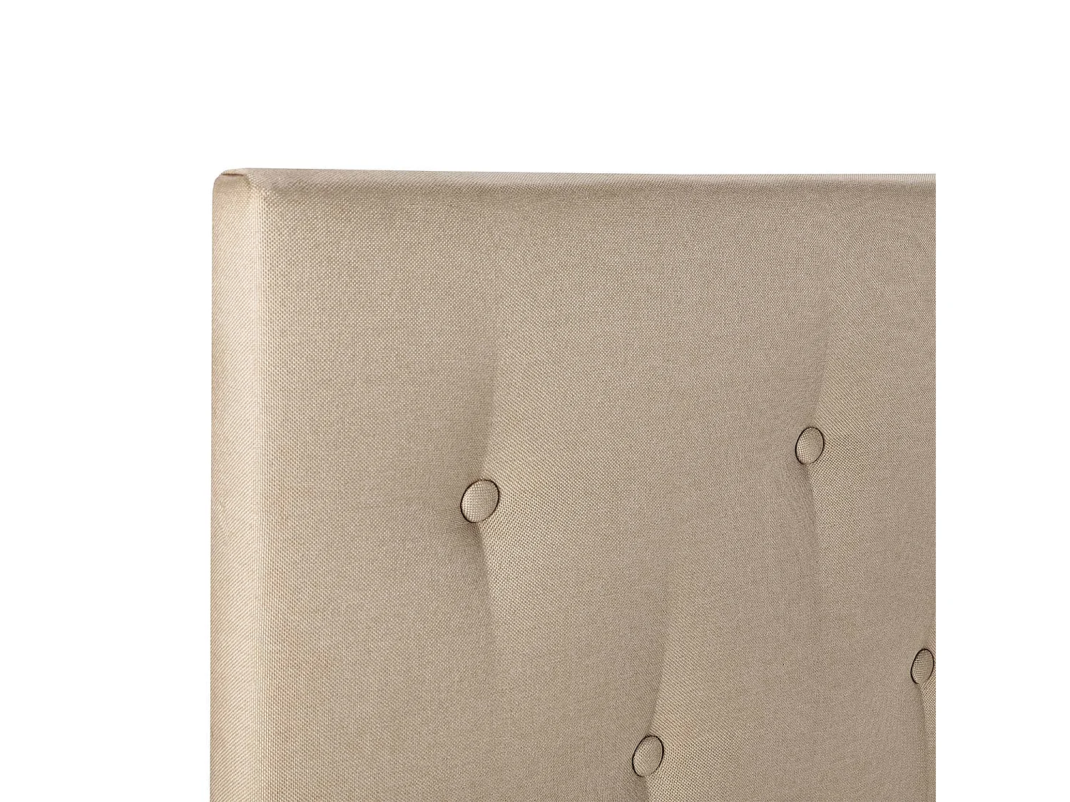 Tête de lit tapissée Turin 140x60 cm Beige