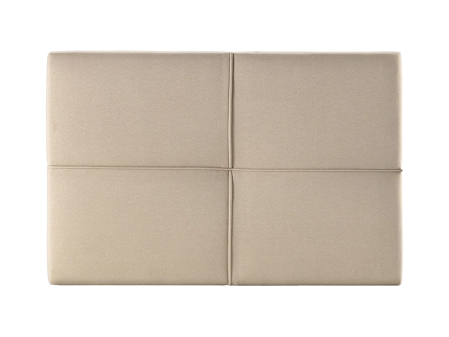 Testiera imbottita Sicilia 90x60 cm Beige