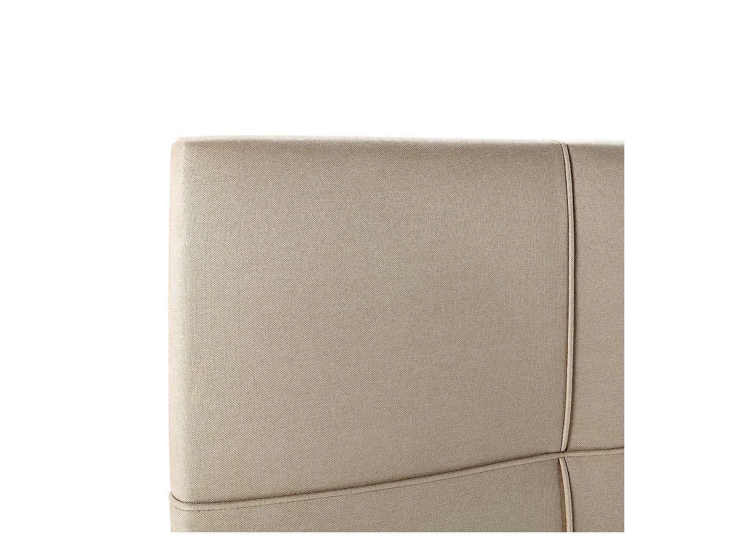 Tête de lit tapissée Sicilia 160x60 cm Beige