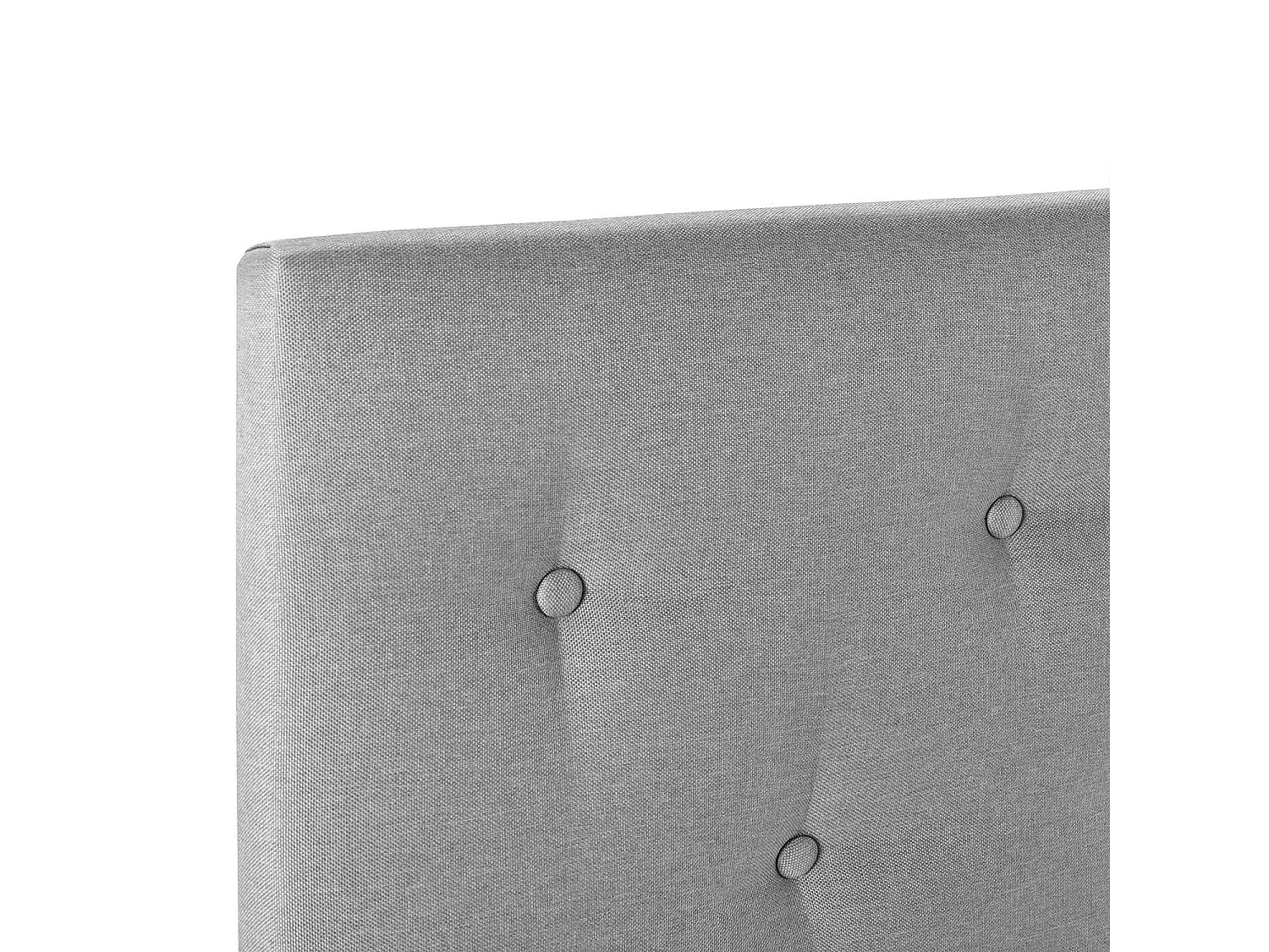 Tête de lit tapissée Turin 150x60 cm Gris