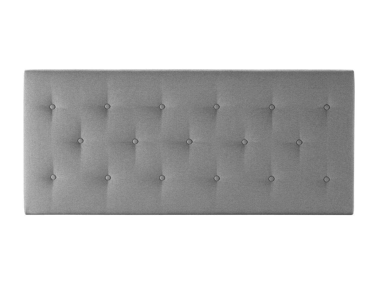 Tête de lit tapissée Turin 150x60 cm Gris