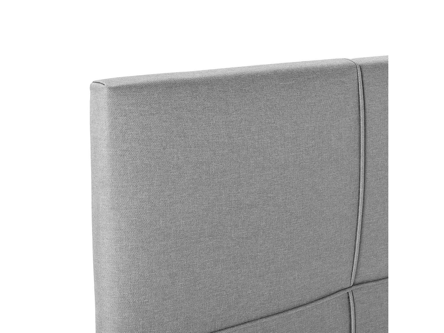 Tête de lit tapissée Sicilia 150x60 cm Gris