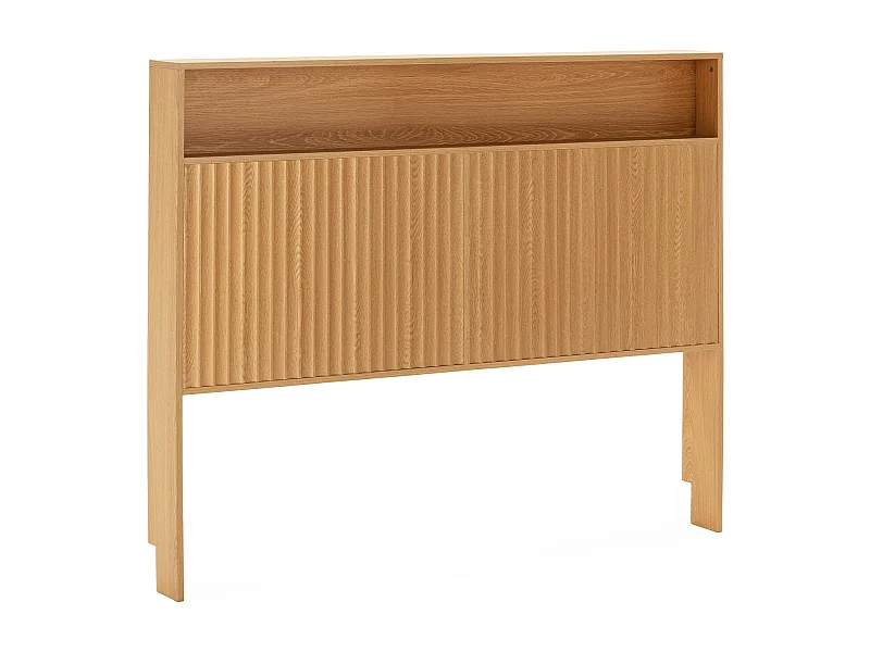 Tête de lit Lluvia 145 cm avec ragnament couleur Chêne