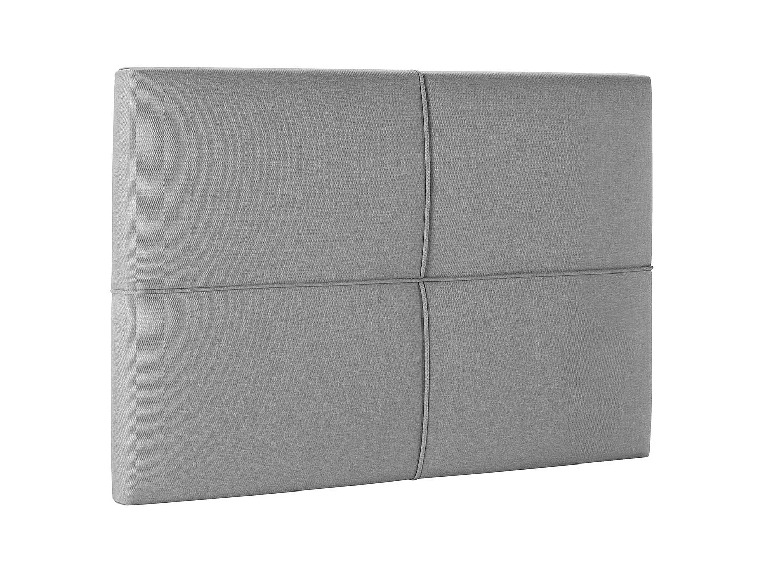 Bettkopfteil Sicilia 90x60 cm Grau