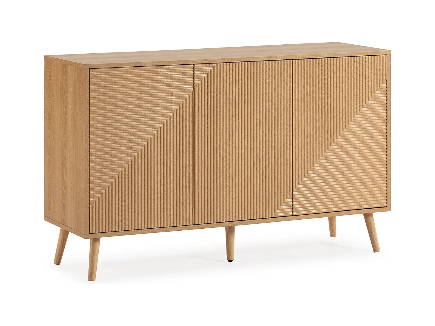 Aparador Telmo 3 puertas color Roble