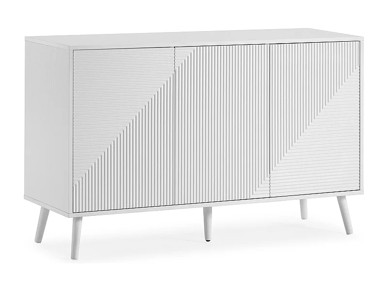 Credenza Telmo 3 ante colore Bianco