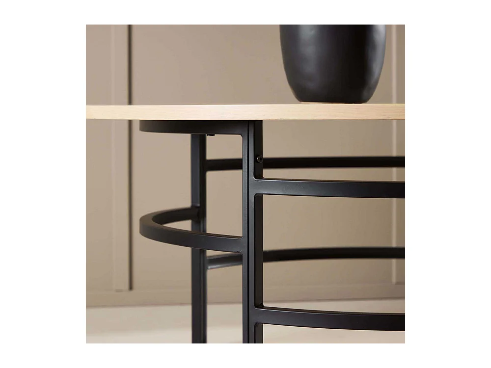 Copenhagen Couchtisch Ø100cm whitewash.