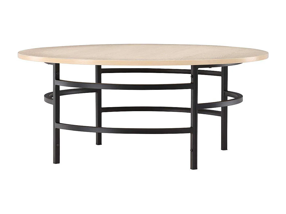 Copenhagen salontafel Ø100cm whitewash.