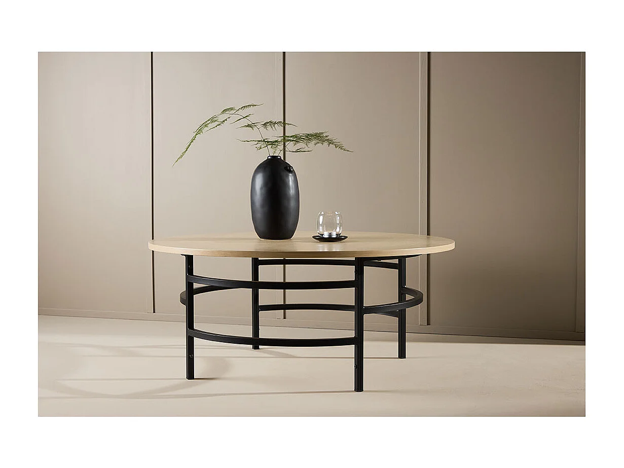Table basse ronde 100x42,5 cm Copenhagen