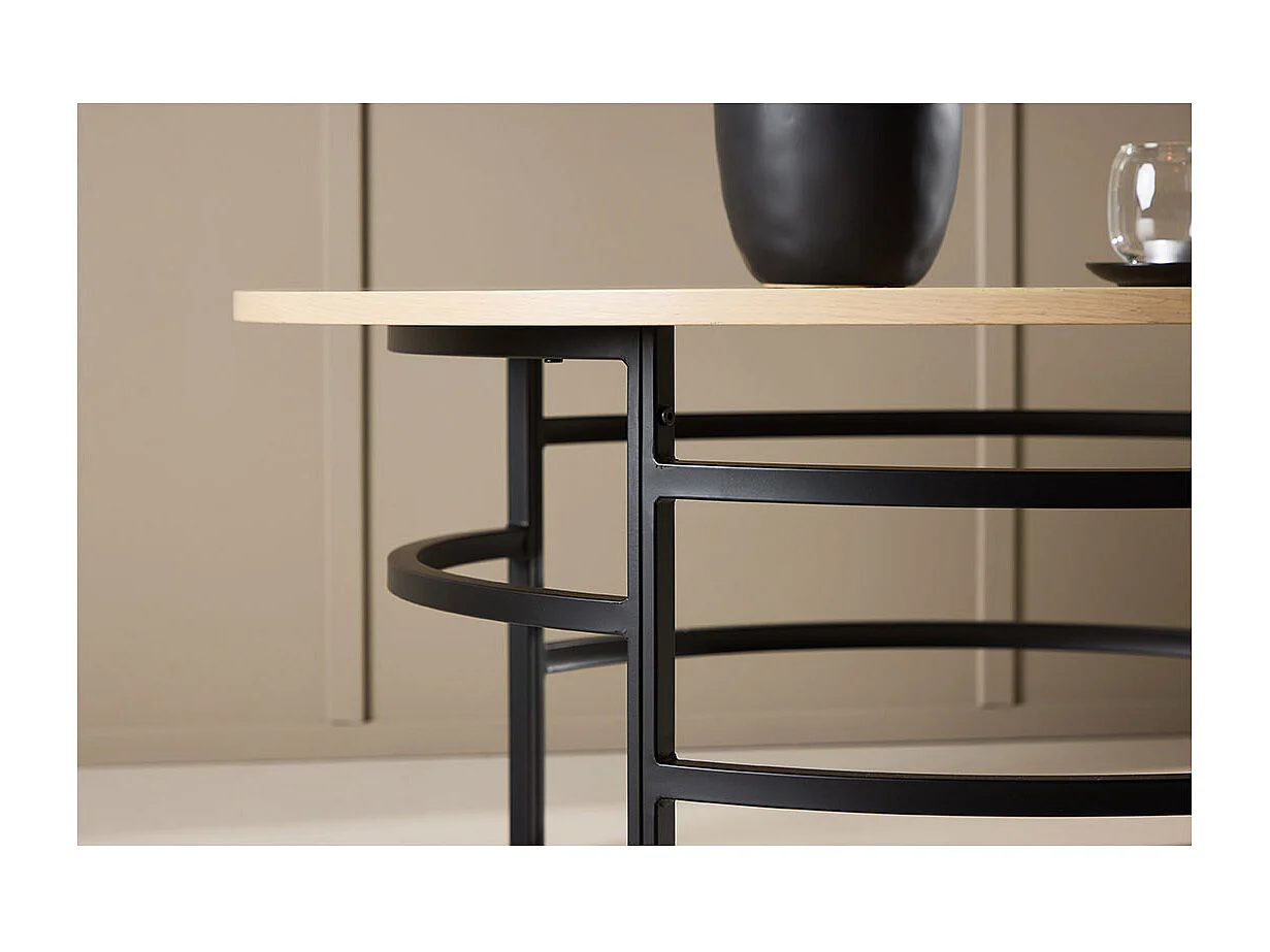 Table basse ronde 100x42,5 cm Copenhagen