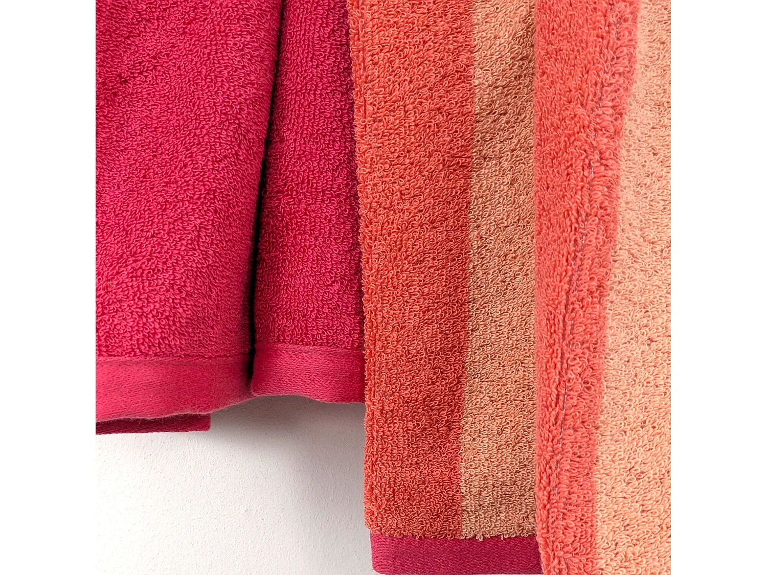 Drap de plage coton 75x150 cm collection TIMEA orange