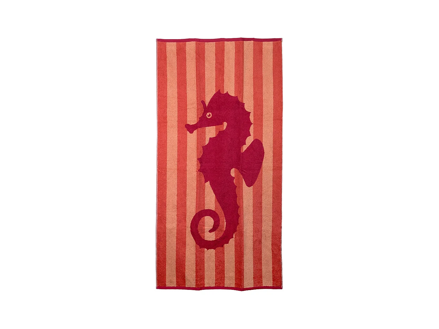 Drap de plage coton 75x150 cm collection TIMEA orange