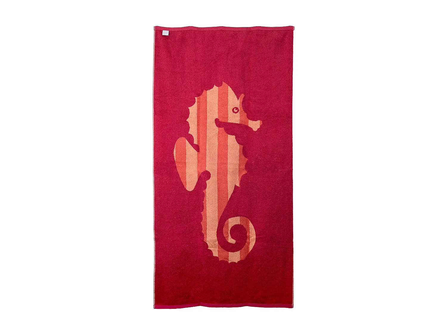 Drap de plage coton 75x150 cm collection TIMEA orange