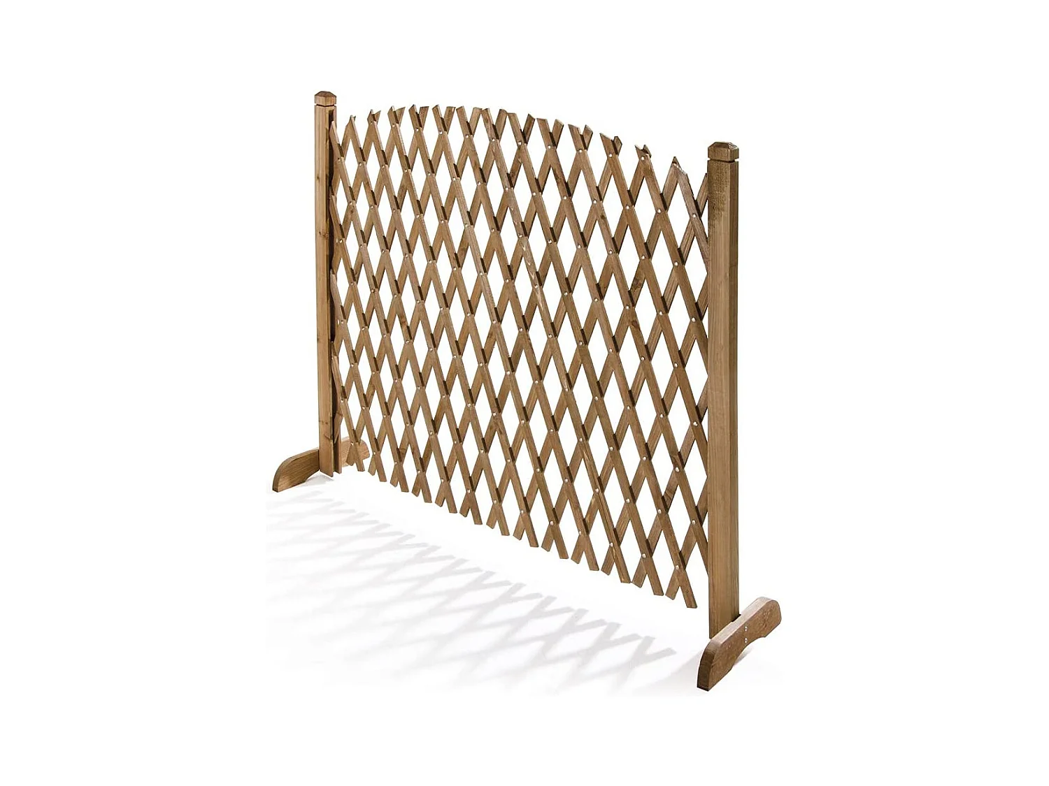 Griglia In Legno Pannello Estensibile Fino a 150 Cm Grigliato Divisorio Separ\u00e8 H 103 Cm Balcone Giardino Terrazzo Privacy Traliccio Pergolato Esterno