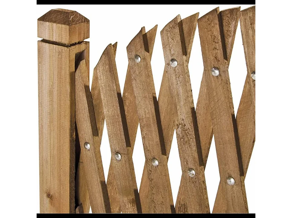 Griglia In Legno Pannello Estensibile Fino a 150 Cm Grigliato Divisorio Separè Alto 103 Cm Autoportante Per Balcone Giardino Terrazzo Piscina Traliccio Pergolato