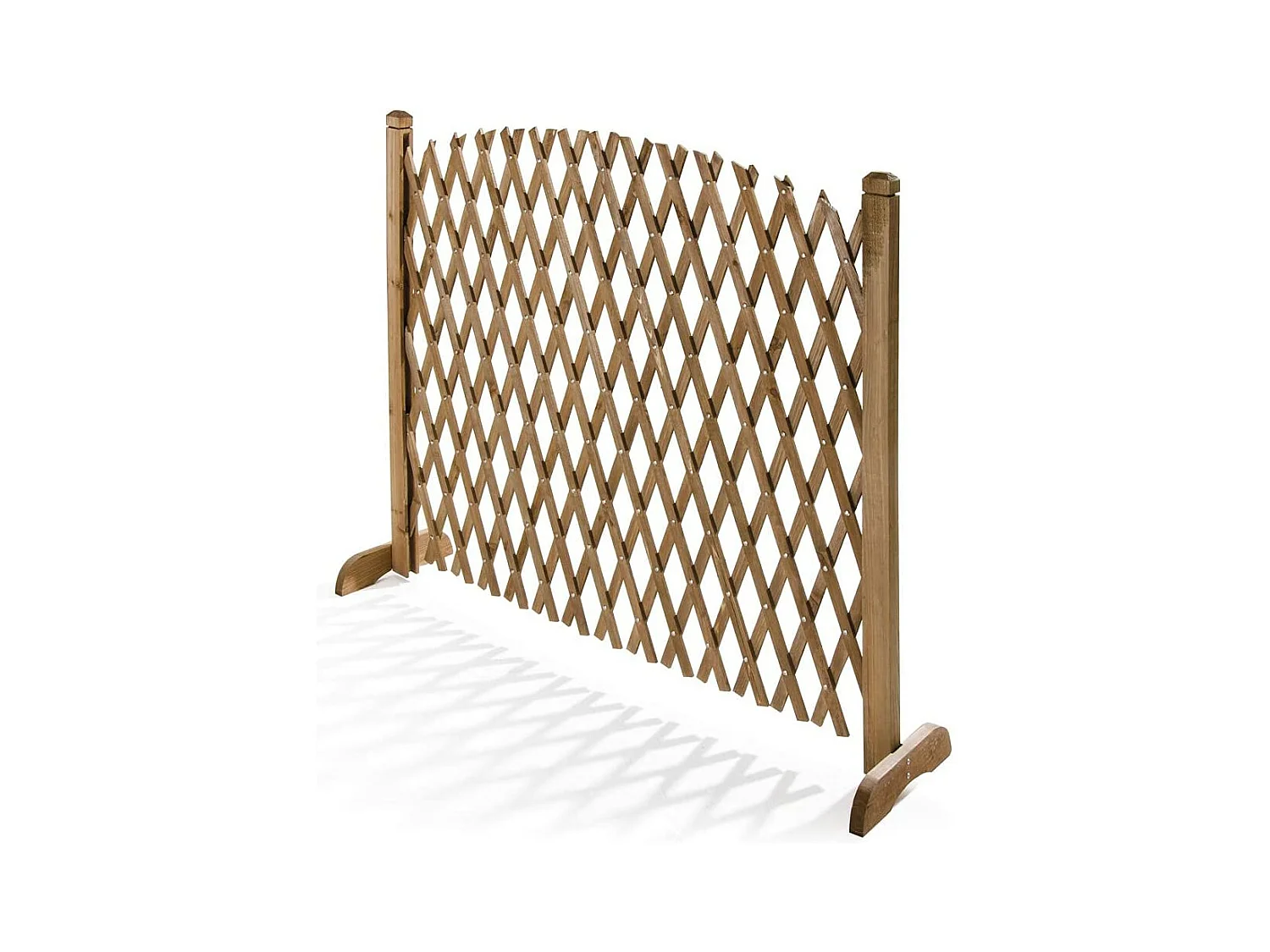 Griglia In Legno Pannello Estensibile Fino a 120 Cm Grigliato Divisorio Separ\u00e8 H 150 Cm Balcone Giardino Terrazzo Privacy Traliccio Pergolato Esterno