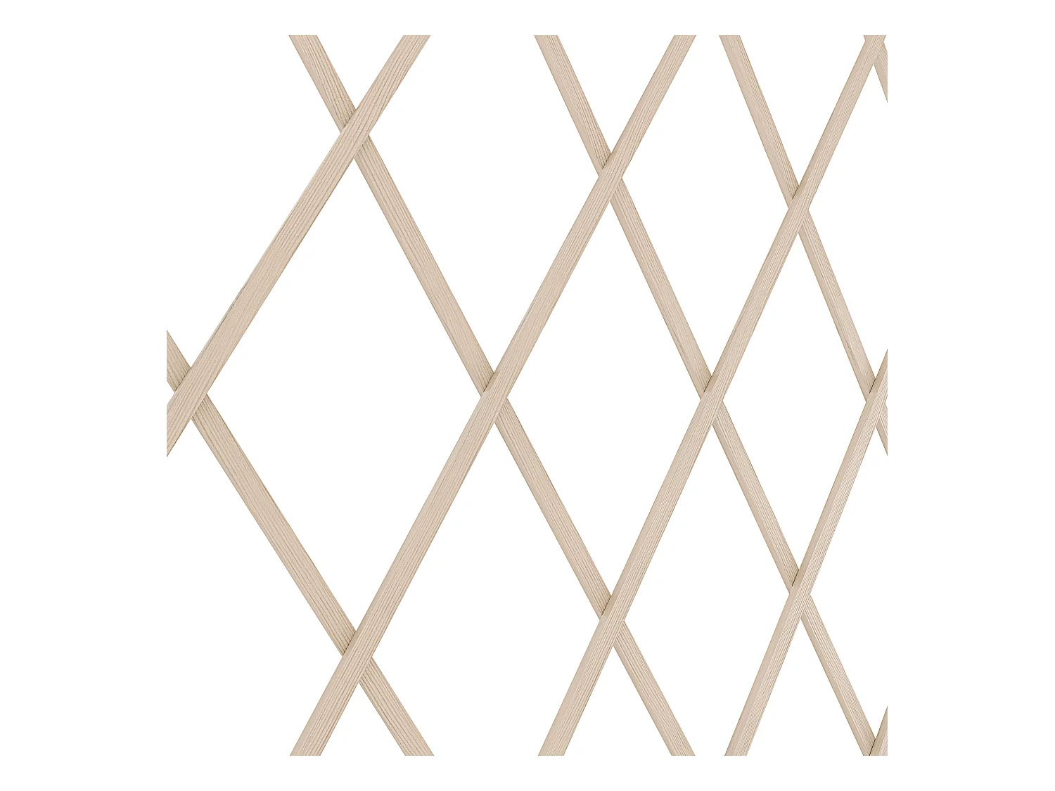 Traliccio Estensibile 100 x 200 Cm Grigliato Reticolato In Legno Naturale Sostegno A Muro Fiori Piante Rampicanti Balcone Giardino Terrazzo Esterno