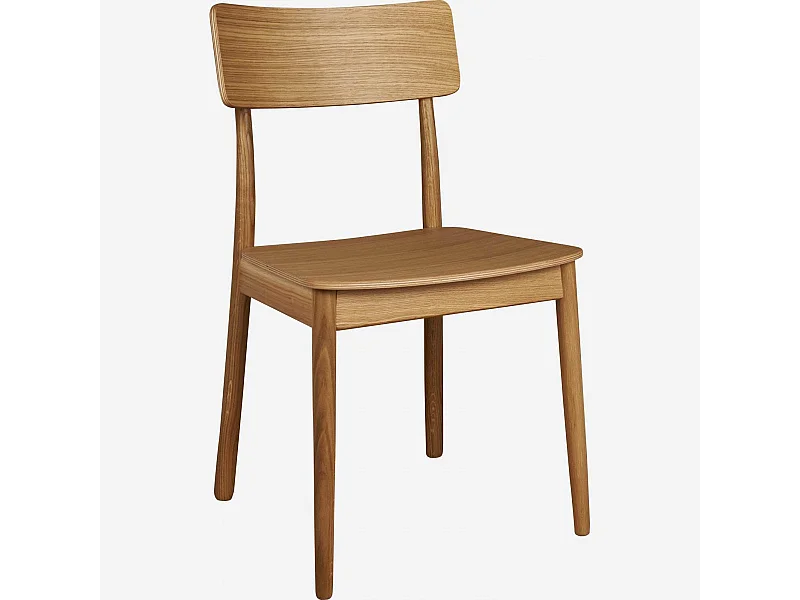 Habitat - Chaise en chêne - Bois clair - Pippa