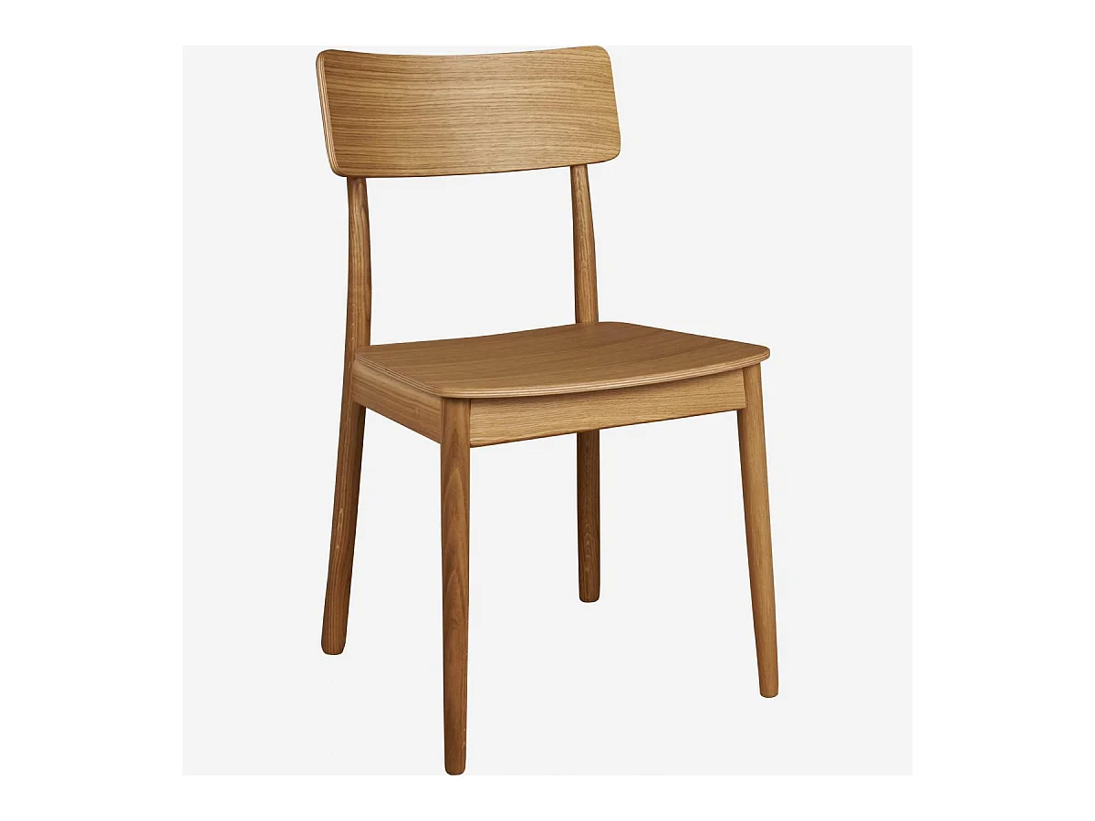 Habitat - Chaise en chêne - Bois clair - Pippa
