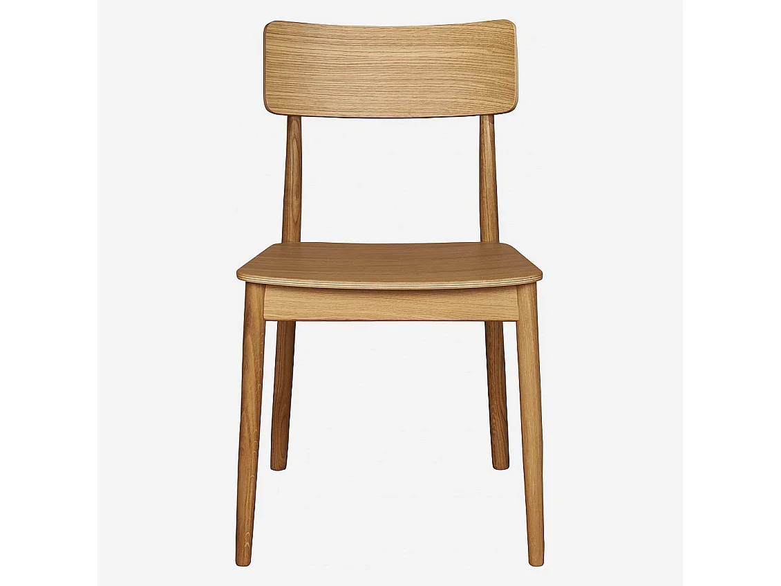 Habitat - Chaise en chêne - Bois clair - Pippa