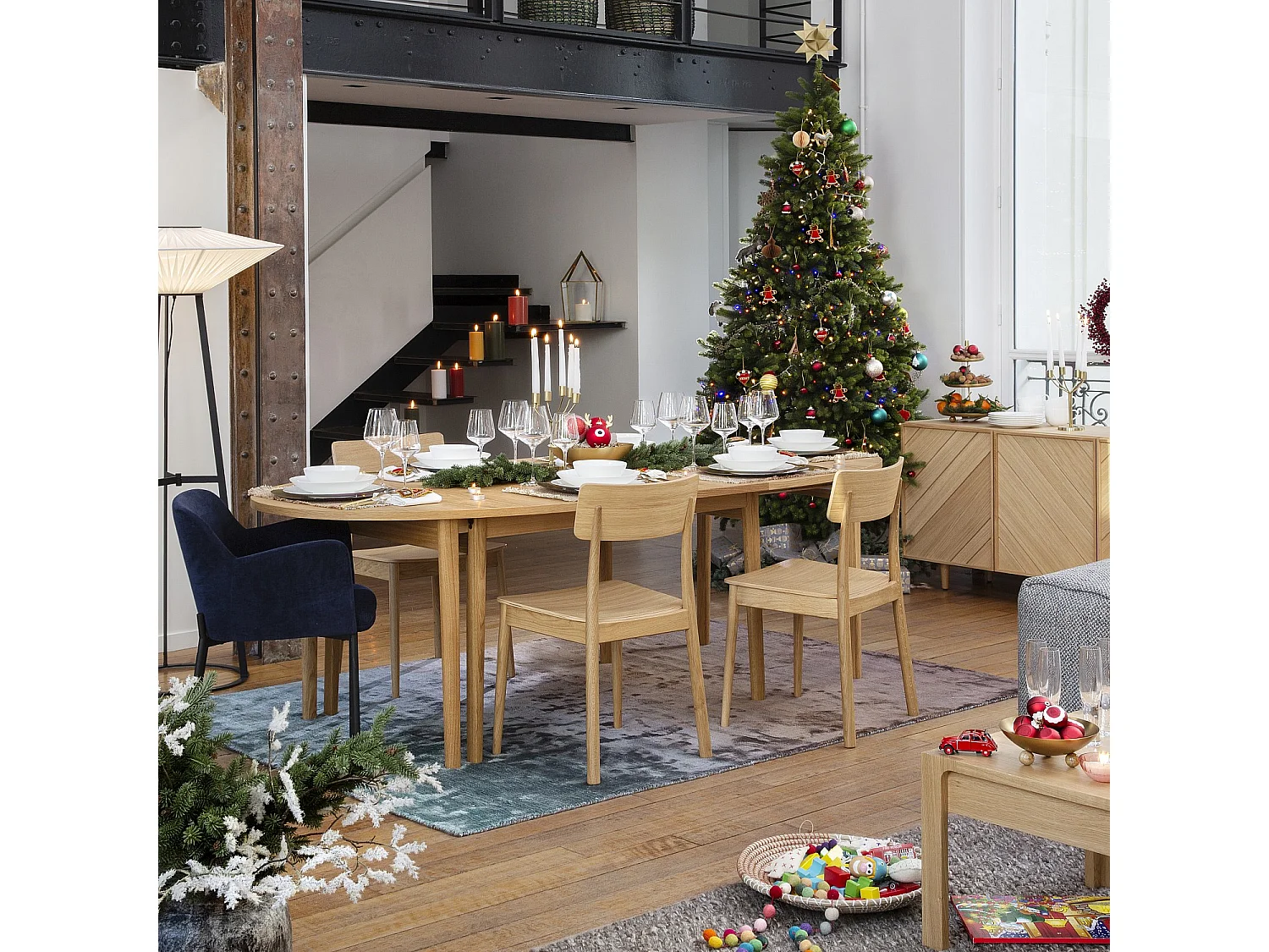 Chaise en chêne - Bois clair