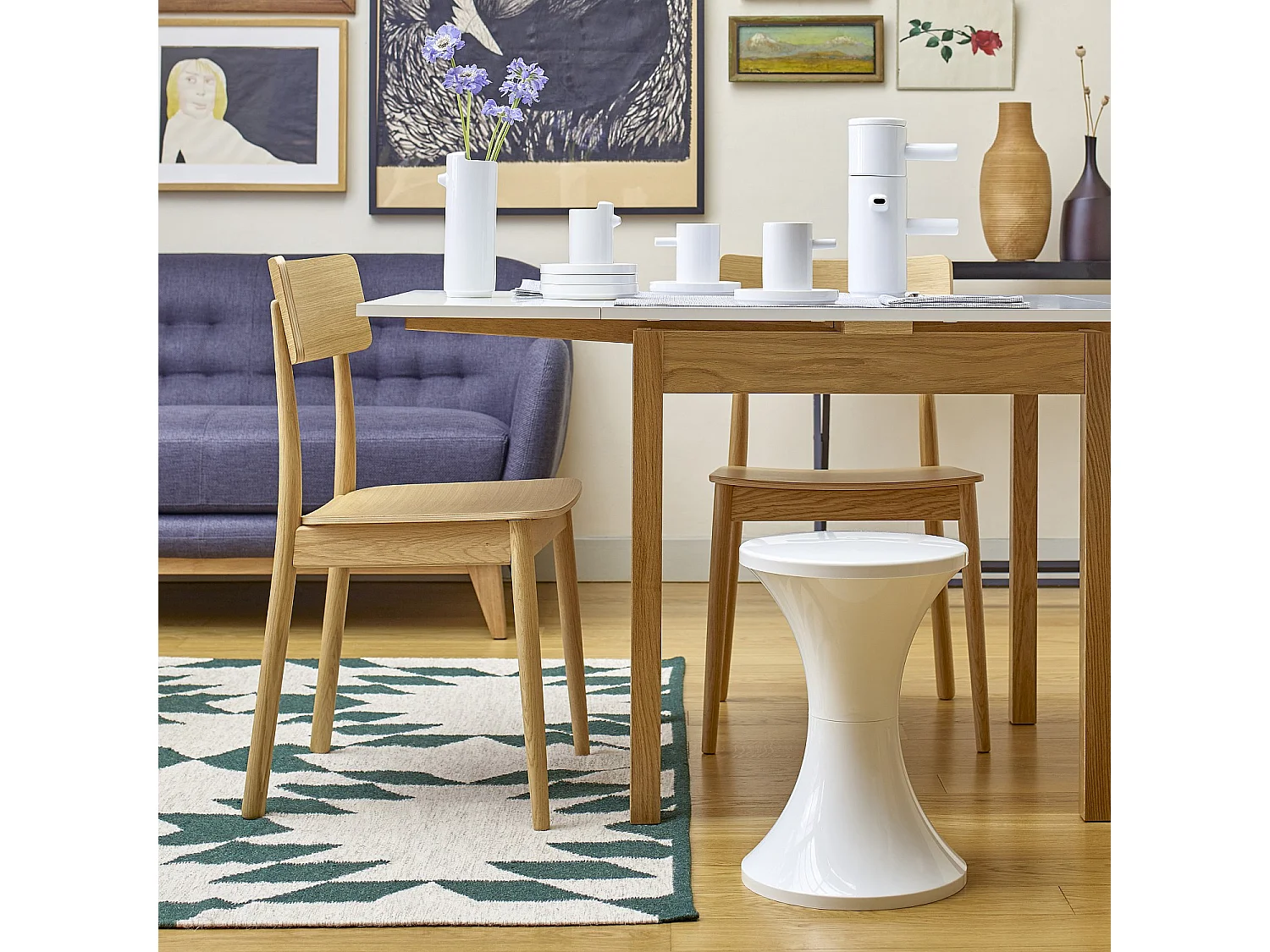 Chaise en chêne - Bois clair