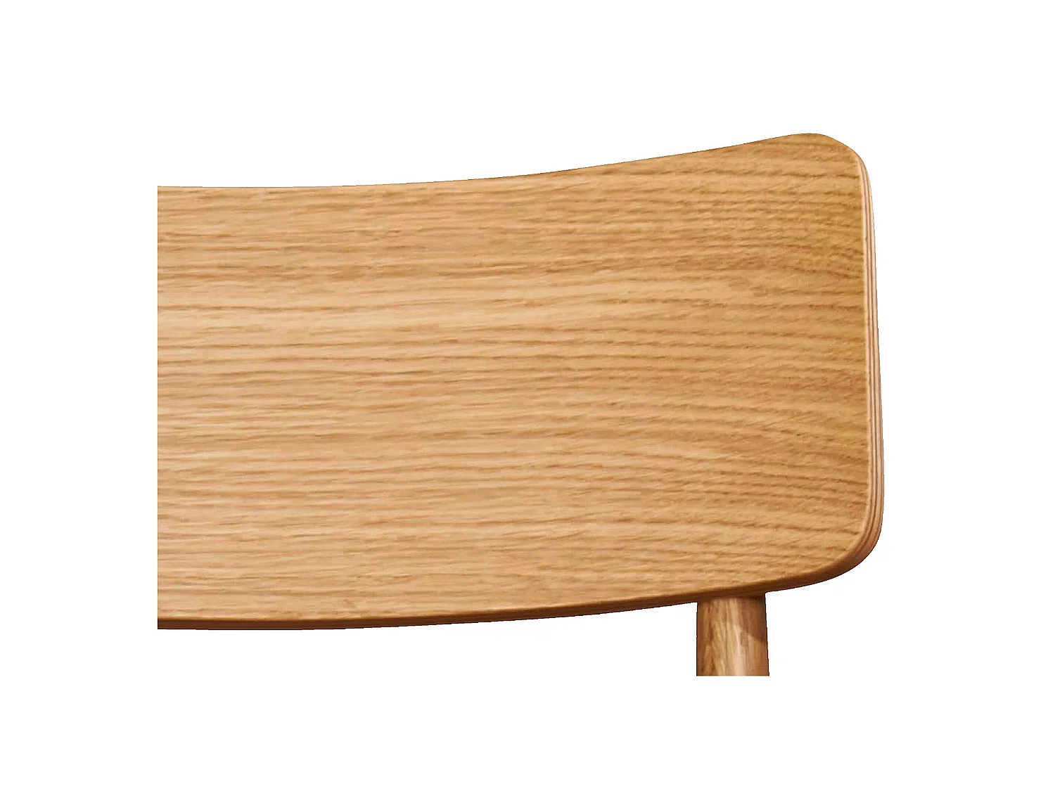 Habitat - Chaise en chêne massif - Naturel - Pippa