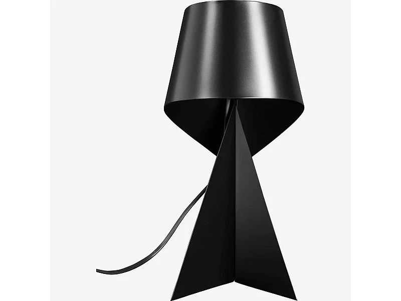 Habitat - Lampe de table en métal - Noir - 50 cm - Design by Claire Norcross - Ribbon