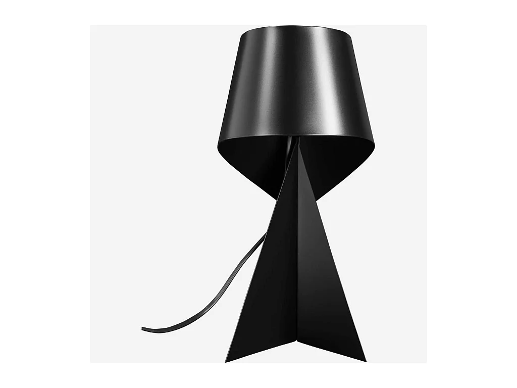 Habitat - Lampe de table en métal - 50 cm - Noir - Design by Claire Norcross - Ribbon
