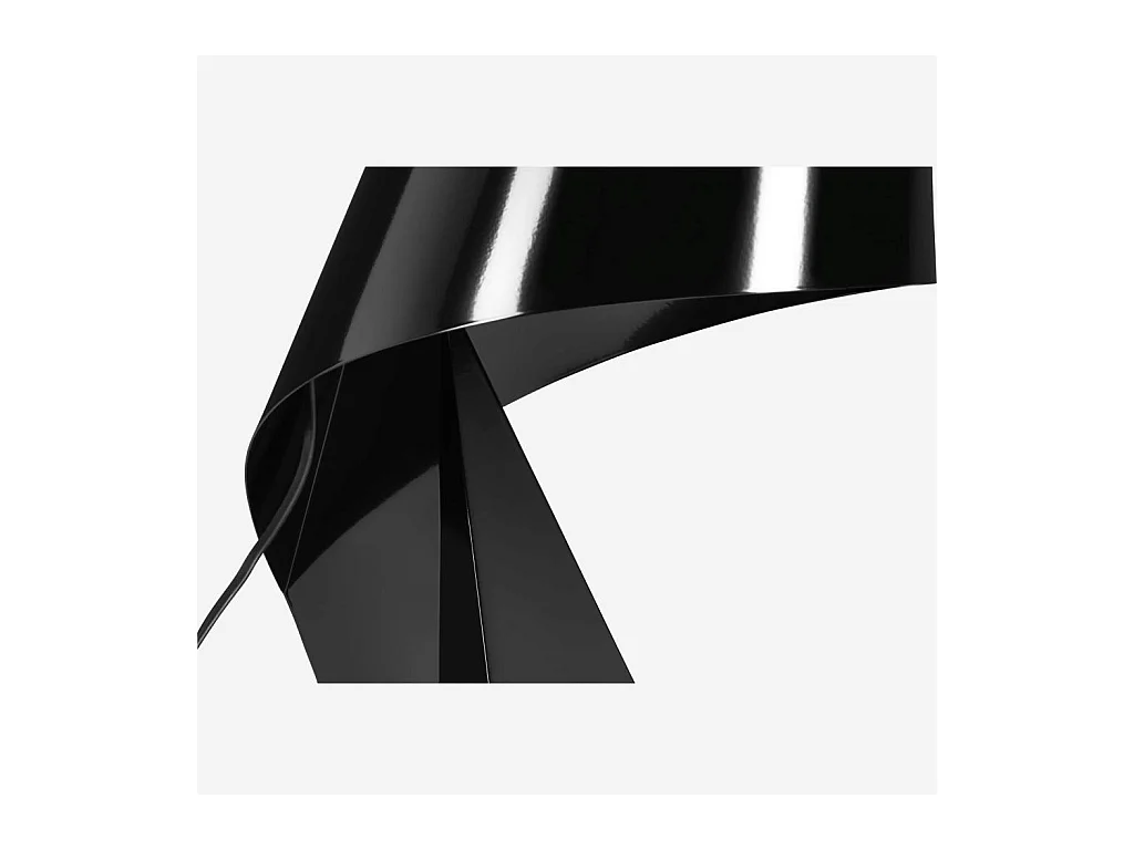 Habitat - Lampe de table en métal - 50 cm - Noir - Design by Claire Norcross - Ribbon